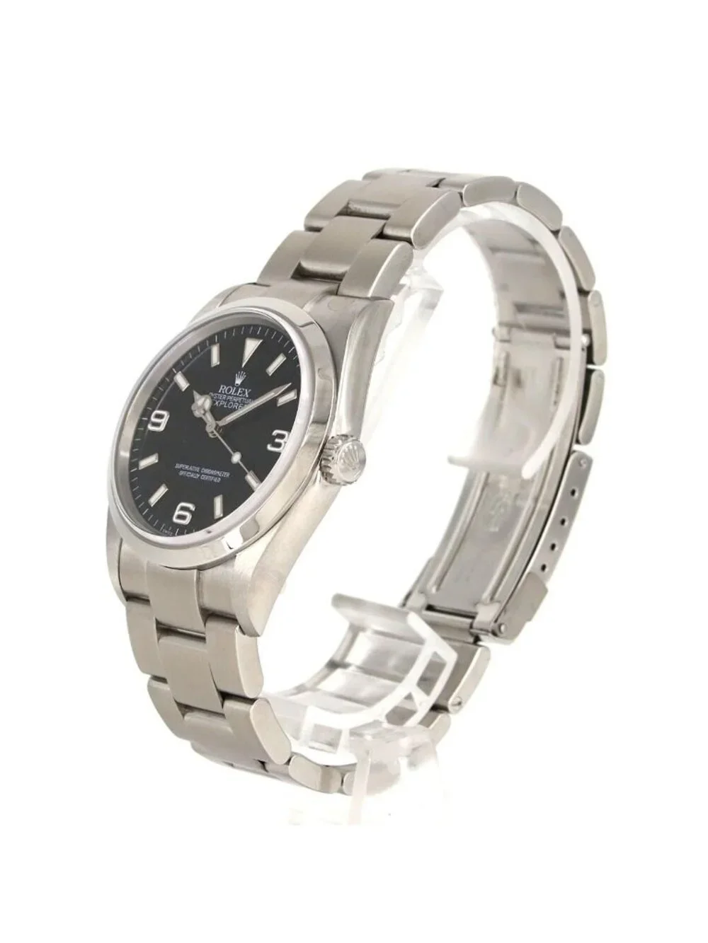 Rolex Explorer I SS Automatic Winding Number Watch